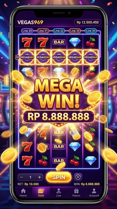 Galeri pratinjau visual vegas969 build APK resmi terbaru